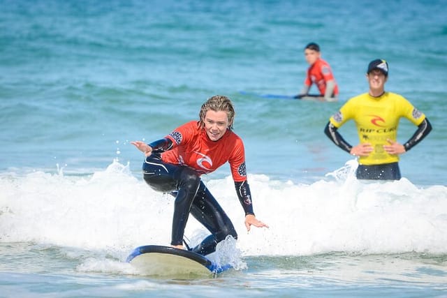 Beginner Surf Lesson in Newquay, Cornwall - Photo 1 of 7